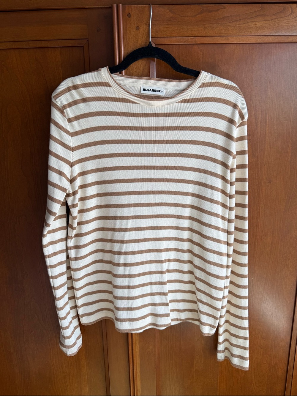 Jil Sander+ Striped Long Sleeve Top – Size L